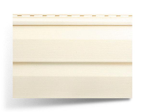 Сайдинг Альта-Профиль корабельный брус кремовый