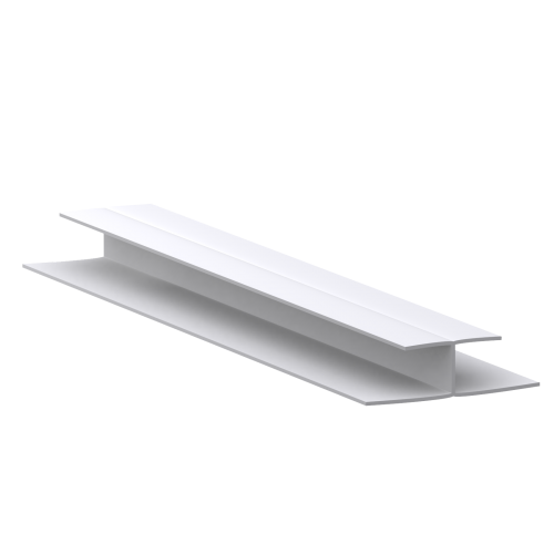 Соединение к панелям ПВХ "Европрофиль" Белый (3 м.)