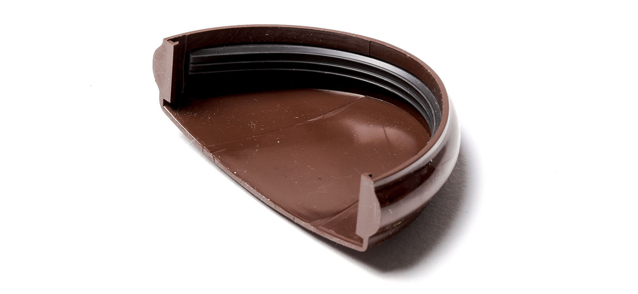 ТН ПВХ заглушка желоба, белая Технониколь