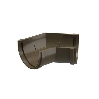 Элемент угловой Docke Premium 135° каштан