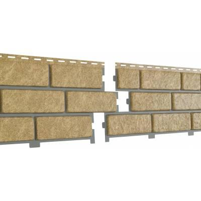 Ю-Пласт цокольный и фасадный сайдинг Стоун-Хаус кирпич