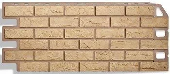 Фасадные панели Панель камень (бежевый), 1,14 х 0,48м