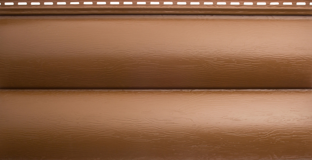 Сайдинг Альта-профиль двухпереломный акриловый Blockhouse Дуб светлый