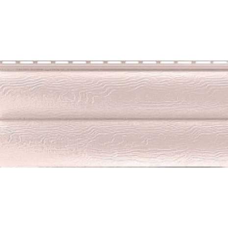 Сайдинг Альта-профиль двухпереломный виниловый Blockhouse Персиковый